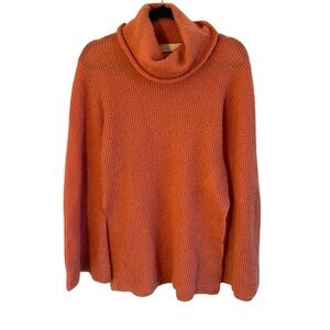 Keepsake Pink Peach Mohair Sweater, size small